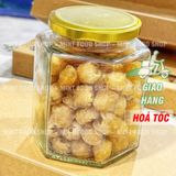  Long Nhãn Ôm Sen Hưng Yên Ăn Liền Loại 1 (Long Nhãn Ôm Hạt Sen Sấy Dẻo Cao Cấp - Hạt To, Tròn, Thơm Ngon) Hộp 500g 