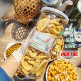  Chuối Sấy Giòn Nguyên Miếng Hàng Xuất Khẩu - Túi 500gr 