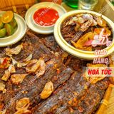  Khô Bò Miếng Rim Tỏi Ớt (Khô Bò Ước) Túi 200Gr (Hút Chân Không) 