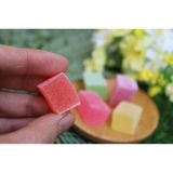  Kẹo Dâu Sữa Dẻo Đặc Sản Đà Lạt Lon 500gr 