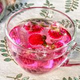  Trà Hoa Cúc Bách Nhật Tím Sấy Khô (Hoa Cúc Pha Lê - Cúc Mút Áo - Hoa Bi - Gomphrena Globosa) Túi 500Gr 