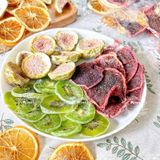  Combo 30 Gói Trà Detox Mix THANH LONG KIWI SUNG + Tặng Bình Thủy Tinh (Trà hoa quả Sấy Khô - Trà Thảo Mộc) nhiều vị 