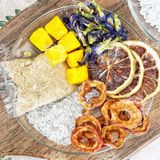  Trà Chanh Hoa Đậu Biếc 1 Set & Hộp 5 Set (Mix Hoa Đậu Biếc, Sơn Tra, Chanh Lát) 