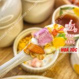  Hạt Dinh Dưỡng Sữa Chua Trái Cây Meizhoushike Yogurt, Nuts Oatmeal - Gói Màu Hồng 400Gr 