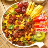  Trái Cây Sấy Dẻo Mix Vị Cắt Sẵn Cao Cấp (Thái Lan) - Lon 500gr 