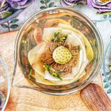  Trà Hoa Sen (Lotus) Mix Tâm Sen (Tim Sen) - Hộp 5 Set (Hoa Sen, Tâm Sen, Lá Sen, Cỏ Ngọt) 