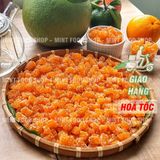  Mứt Bưởi Mix CaM Dẻo - Lon 500Gr 