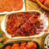  Khô Bò Hồng Ngự Cháy Tỏi Lon 150Gram 