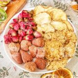  Combo 30 Gói Trà Detox Mix TÁO THƠM DÂU HOA HỒNG + Tặng Bình Thủy Tinh (Trà hoa quả Sấy Khô - Trà Thảo Mộc) nhiều vị 