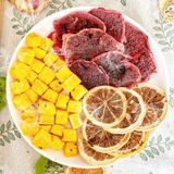  Combo 30 Gói Trà Detox Mix CHANH DÂY THANH LONG CHANH + Tặng Bình Thủy Tinh (Trà hoa quả Sấy Khô - Trà Thảo Mộc) 