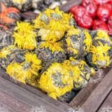  Trà Phổ Nhĩ Cúc Vàng (Trà Phổ Nhĩ Nở Hoa - Trà Pu'er Vân Nam - Trà Kim Qua Cống - Trà Nhân Đầu Cống) - Túi 250gr 