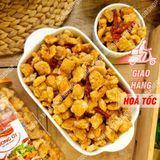  Tóp Mỡ Liền Da Xốc Muối Tỏi - Lon 250gr 