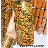  Hạt Điều Tỏi Ớt Lá Chanh Loại 1 Lon 350gr 