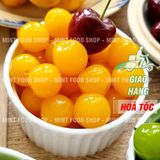  Mứt Cherry ANh Đào Giòn ( Trái Lý ) - Lon 500gram 