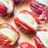  Táo Đỏ Kẹp Sữa Nhân Hạt Điều (Burger táo đỏ) Túi 500gr 