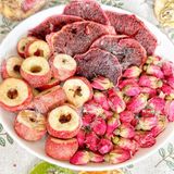  Combo 30 Gói Trà Detox Mix SƠN TRA HOA HỒNG THANH LONG + Tặng Bình Thủy Tinh (Trà hoa quả Sấy Khô - Trà Thảo Mộc) 