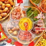  Hộp Quà Tết Lục Vị  (Ô Mai Mận Cơm/ Xí Muội Đào Chẻ/ Xí Muội Mơ Đào/ Kiwi/ Xoài/ Chà Là) Hộp 785g 