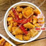  Tóp Mỡ Liền Da Xốc Muối Tỏi - Lon 250gr 