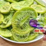  Kiwi Sấy Giòn Ăn Liền (Kiwi Xanh Sấy Thăng Hoa - Kiwi Sấy Lạnh) Túi 1Kg 