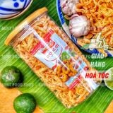  Mực Sợi Sấy Bơ Tỏi Siêu Ngon - Lon 300gram 