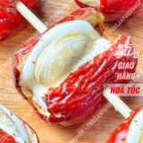  Táo Đỏ Kẹp Sữa Nhân Hạt Điều (Burger táo đỏ) Túi 500gr 