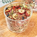  Trà Gạo Lứt Táo Đỏ Thảo Mộc 8 Vị - Túi 500gr - gạo lứt, đậu đen, đậu xanh, kỷ tử, táo đỏ, đông trùng, cỏ ngọt, hoa nhài 