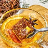  Trà Cam Quế Hồi Đường Nâu (Giữ Ấm Cơ Thể, Hỗ Trợ Giải Cảm, Giảm Đau Rát Cổ Họng) Hộp 10 Gói 