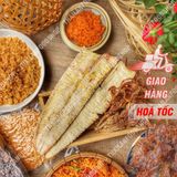  Khô Mực Nướng Cán Ăn Liền Túi 100Gram HCK 