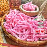  Mứt Dừa Non Thanh Điệp Sợi Đũa Vị Dâu Tây - Lon 450gr 
