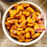  Hạt Điều Rang Tỏi Ớt Loại 1 Lon 500gr 