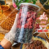  Kẹo Dâu Tây Mix Kẹo Dâu Tằm Lon 500gram - Đặc Sản Đà Lạt 