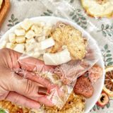  Combo 30 Gói Trà Detox Mix DÂU THƠM DỪA + Tặng Bình Thủy Tinh (Trà hoa quả Sấy Khô - Trà Thảo Mộc) 