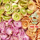 Bánh Tai Heo Nhí Mix 3 Vị (Khoai Môn/Trà Xanh/Truyền Thống) Lon 350gr 