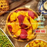  Khoai Lang Lát Tím Mix Khoai Lang Lát Vàng Sấy Mật Ong - Lon 200gram 