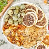  Combo 30 Gói Trà Detox Mix TẮC VÀNG TẮC XANH THƠM CHANH + Tặng Bình Thủy Tinh (Trà hoa quả Sấy Khô - Trà Thảo Mộc) 