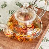  Trà Gạo Lứt Táo Đỏ Thảo Mộc 8 Vị - Túi 500gr - gạo lứt, đậu đen, đậu xanh, kỷ tử, táo đỏ, đông trùng, cỏ ngọt, hoa nhài 