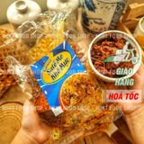  Bánh Tráng Sate Me Khô Mực - Xâu 10 gói 