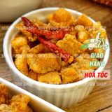  Tóp Mỡ Liền Da Xốc Muối Tỏi Tây Ninh - Lon 250gr 