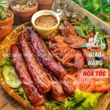  Lạp SƯờn Gác Bếp (Lạp Xưởng Hun Khói Tây Bắc- Phung Trang) - Túi HCK 500Gram 