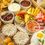  Thanh Gạo Lứt Ngũ Cốc Chà Bông Rong Biển - Cốm Gạo Lứt - Bánh Gạo Lứt - Túi 500Gr 