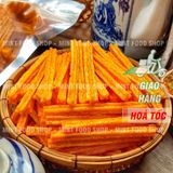  Khoai Tây Lắc Bột Phô Mai Dạng Ống - Túi 500gr 