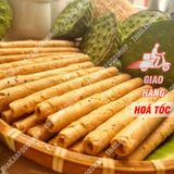  Bánh Ống Mè Nước Cốt Dừa ( Bánh Quế Dừa Hương Vani ) - Lon 250gram 