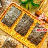  Rong Biển Kẹp Hạt Dinh Dưỡng Chà Bông - Snack Rong Biển HQ Túi 500Gr 