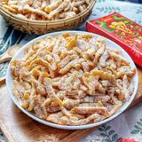  Trần Bì Sấy Cam Thảo (Mứt Xí Muội Trần Bì Vỏ Quýt) Ngọt Thanh The Nhẹ - Hộp 500g 