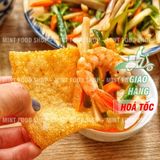  Bánh Phồng Tôm Vuông Năm Căn Cà Mau ( 100% Thịt Tôm Tươi ) - Hộp 500Gr 