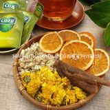  Trà Cam Quế Sả Mix Hoa - Hộp 10 Set 