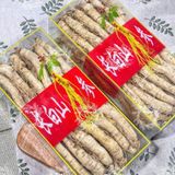  Nhân Sâm Trường Bạch Size 60 CỦ/ 1KG (Nhân Sâm Nguyên Củ - Nhân Sâm Sấy Khô) Túi 100g 