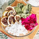  Soda Bạc Hà Hoa Hồng Hộp 5 Gói (Set Nguyên Liệu Trà Tự Pha Chế) 