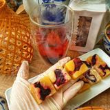  Trà Hoa Atiso Đỏ  (Trà Hoa Hibiscus) Đường Phèn Mật Ong - Hộp 20 Viên 