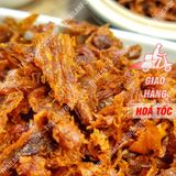  Khô Mực Xé Sợi Tẩm Vị Bình Định - Lon 300Gr 
